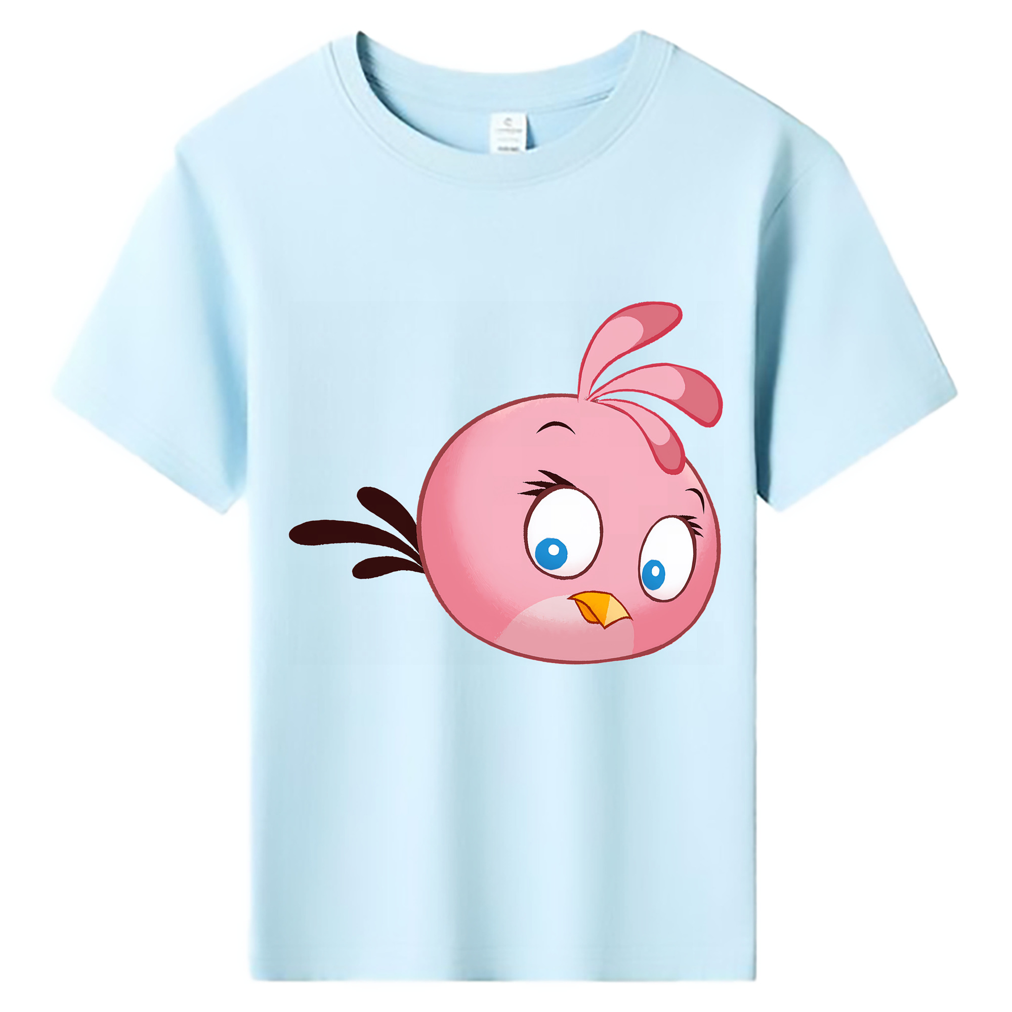 （画像用） Angry Birds アングリーバード 綿100％キッズTシャツ（フロントプリント）